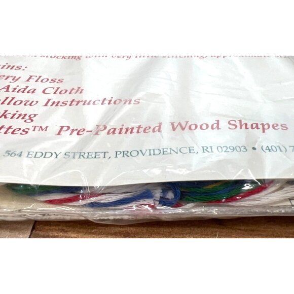 Hobby Kraft Heirloom Christmas Stocking Counted Crossstitch Kit - Picture 4 of 4